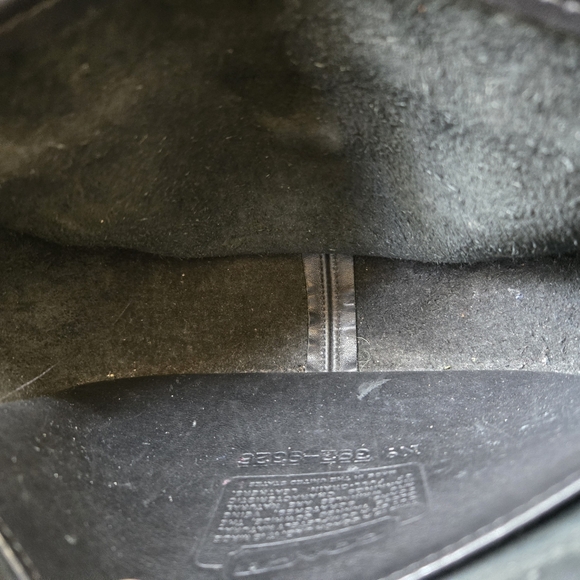 Vintage Coach Collegiate Crossbody Bag In Black - Picture 13 of 16